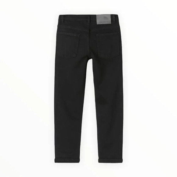 ZARA Kids | Black | STRAIGHT FIT JEANS - Picture 2 of 5